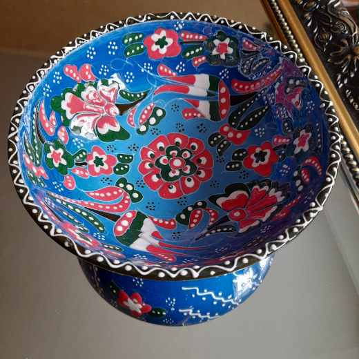 Keramikschale blau, 16 cm