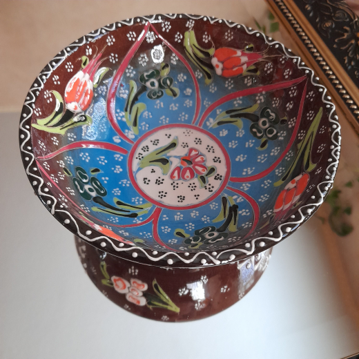 Keramikschale braun, 16 cm