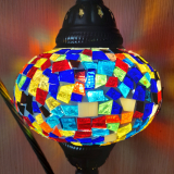 Tischlampe Schwan Aylin, 3er, kunterbunt