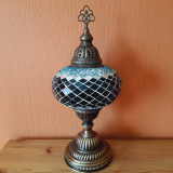 Tischlampe Morgenland, 3er, türkis petrol