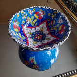 Keramikschale blau, 12 cm