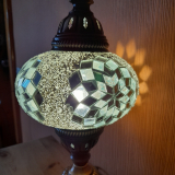 Tischlampe Morgenland, 3er, frozen