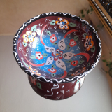 Keramikschale braun, 12 cm