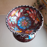 Keramikschale braun, 12 cm