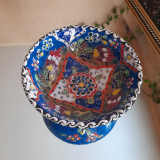 Keramikschale blau, 12 cm