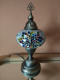 Tischlampe Morgenland, 3er, querbeet bunt