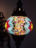 Orientalische Wandlampe, 2er, bunt