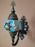 Orientalische Wandlampe, 2er, bunt