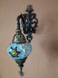 Orientalische Wandlampe, 2er, bunt