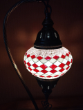 Tischlampe Schwan Aylin, 2er, rosa rot