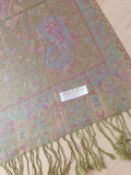 Pashmina Schal/Schultertuch oliv