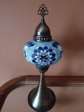 Tischlampe oriental Galata meeresfrisch