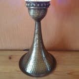 Tischlampe oriental Galata türkis weiß