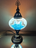 Tischlampe Morgenland, 3er, fresh türkis