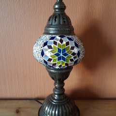 Tischlampe Morgenland, 2er, bunt