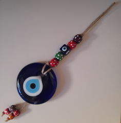 Türkisches Auge - nazar boncuk Wandschmuck Würfel