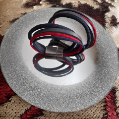 Partnerarmband für Sie + Ihn, SET 2 Stück, 21 cm