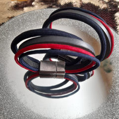 Partnerarmband für Sie + Ihn, SET 2 Stück, 21 cm