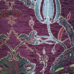 Orientalische Kissenhülle, 1 Stück, bordeaux