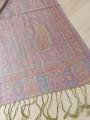 Pashmina Schal/Schultertuch oliv